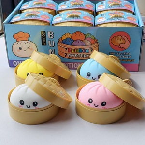 ของเล่นบีบไส้ซาลาเปา TPR: ของเล่นบีบคลายเครียด, ของเล่นแกล้งกัน, และลูกบอลแป้งระบายอารมณ์ - Product Image 2