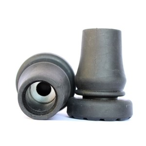 <b>Cane</b> Foot Pad Rubber 16mm Inner Diameter Anti Slip Base For Walking Stick Hiking Pole Replacement Parts - Product Image 2