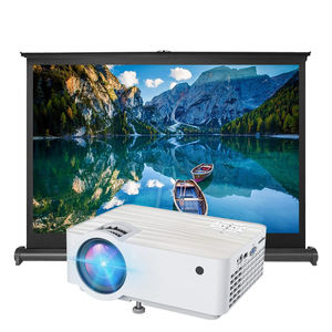 Écran de projecteur portable haut de gamme de 40 pouces pour présentation et home cinéma, écran de table mobile professionnel - Product Image 1