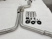 Échappement Audi S4 B8, échappement complet Audi S5 B9, silencieux Audi S4 à quatre sorties, échappement Audi S4 B8 2010, échappement Audi S4 B8.5, tuyaux d'échappement Valvetronic