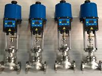 Venta Directa de Válvula de Control 316SS con Actuador Neumático de Diafragma