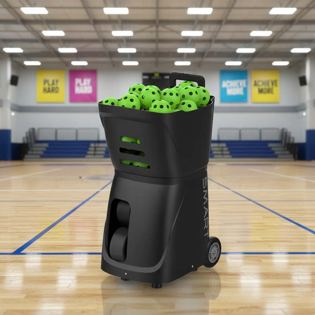 sw-11 High Quality Customizable Portable Pickleball Serving Machine with Remote Control Training Equipment ABS & Metal PUSUN PP-Smart