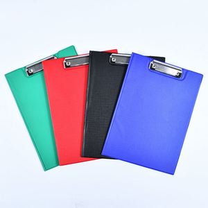Porte-documents pliable A4 X128 en PVC double face avec poche, adapté pour l'école, l'hôpital, le bureau - Product Image 1