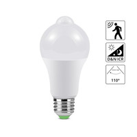 Bombilla LED Inteligente con Sensor de Movimiento PIR B22 E26 E27, 3W 5W 7W 9W 12W 15W 18W