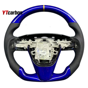 <span class=keywords><strong>พวงมาลัย</strong></span>คาร์บอนไฟเบอร์แท้ YTcarbon <span class=keywords><strong>ส</strong></span>ำหรับ BT-50 ปี 11-18 อะไหล่ตกแต่งภายในรถยนต์ <span class=keywords><strong>ส</strong></span>ไตล์รถแข่ง แบบกำหนดเอง - Product Image 1