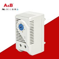 Thermostat bimétallique 0-60 degrés Celsius pour la domotique, contrôleur de température 220V, mini thermostat