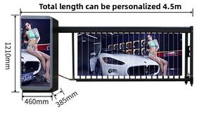 Système <span class=keywords><strong>de</strong></span> barrière automatique pour parking d'entreprise, d'école, <span class=keywords><strong>de</strong></span> bureau, d'usine, contrôle d'accès <span class=keywords><strong>de</strong></span> <span class=keywords><strong>sécurité</strong></span>, barrière publicitaire - Product Image 3