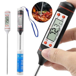 Thermomètre de cuisine en gros pour barbecue, eau, huile, cuisson de viande, aliments, gâteaux, bonbons, friture, dîner, outil de four domestique - Product Image 2