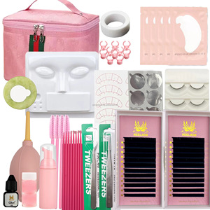 Kits Profesionales de Extensiones de Pestañas Individuales al por Mayor Suministros de Lujo PBT Prémium Kit de Pestañas de Lujo Hecho a Mano con Marca Propia - Product Image 4