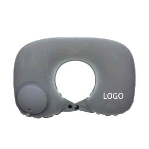 Almohada de cuello de viaje inflable en forma de U para regalos de bienvenida - Product Image 1
