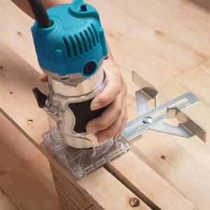 110V/220V 800W 1700W potenza di rifilatura elettrica per la lavorazione del legno strumento portatile Mini <span class=keywords><strong>mano</strong></span> legno macchina Router di palma Trimmer
