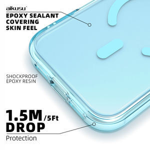 Защитный прозрачный чехол Aikusu серии Customizable для iPhone 17 16 15 14 13 Air Pro Max - Product Image 2