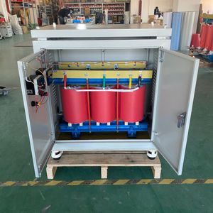 Hiệu quả cao cơ khí sử dụng điện áp ổn định 200kva 125kva ba giai đoạn khô loại biến áp cách ly - Product Image 2