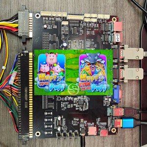 Hot Selling USA Market Coin Operated Arcade-Spiel Vertikale Anzeige Tablero De Juego Huff und Puff 2 in 1 Skill Game Board - Product Image 2