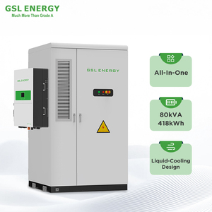 Sistema de Almacenamiento de Energía BESS GSL ENERGY de 418 kWh, Gabinete Modular, Inversor de 80 kVA, Refrigeración Líquida, Batería Lifepo4, Almacenamiento de Energía Industrial y Comercial - Product Image 3