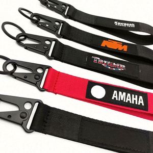 Custom Logo <b>Polyester</b> Short Wrist Strap Keychain <b>Lanyard</b> Carabiner Promotional Short <b>Lanyard</b> with Printed Logo - Product Image 6