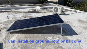 Support de montage de panneau solaire en alliage d'aluminium réglable, angle d'inclinaison de 0 à 60 degrés, certifié CE, charge de vent de 60 m/s, charge de neige de 1,4 KN/m² - Product Image 4