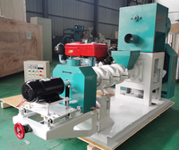 Nouvelle machine à fabriquer des granulés flottants et coulants pour aliments pour poissons en acier inoxydable |   Extrudeuse haute capacité 200 kg/h
