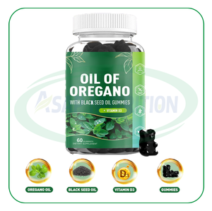 Goma de orégano de etiqueta privada, aceite orgánico natural de gomitas de orégano para apoyo inmunológico - Product Image 2
