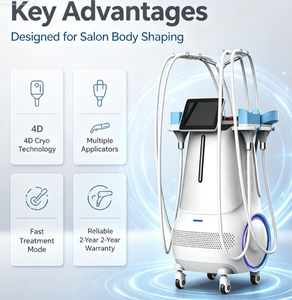 Máquina de Criolipólisis 4D con 4 Manijas, Dispositivo de Escultura Corporal por Congelación de Grasa, Reducción de Grasa por Crio, Reafirmación de la Piel, Equipo de Belleza para Salón - Product Image 3