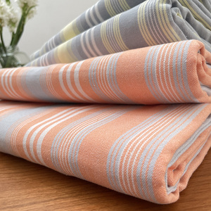 Japanese Style Pure Cotton Flat <b>Sheet</b> Plaid Pattern Washable Home Use Adult <b>Bedding</b> - Product Image 1