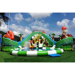 Équipement de divertissement <span class=keywords><strong>aquatique</strong></span> commercial de grande taille, toboggan de piscine, <span class=keywords><strong>parc</strong></span> <span class=keywords><strong>aquatique</strong></span> gonflable - Product Image 2