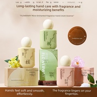 FLOWERWAY Crème d'essence pour les mains à la glycérine parfumée, hydratante, nourrissante, non grasse, sérum pour les mains