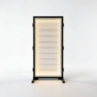 Étagère de rangement LED personnalisée pour la présentation de collections et la présentation en magasin