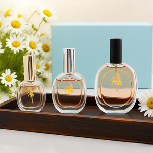 <strong>New</strong> <strong>Design</strong> Customize Empty 30ml 50ml 100ml Factory Selling Parfum Glass Spray <strong>Perfume</strong> Bottle with Customized Lid and Box - Product Image 3