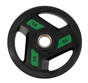 트라이 그립 고무 코팅 Barbbell 무게 플레이트 - Product Image 5