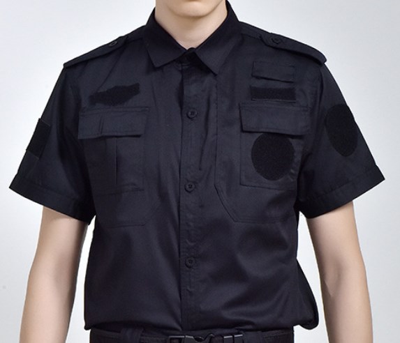 Black short sleeve shirt