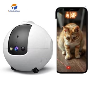 Thông Minh Tease Với Laser 4MP Wifi Hai Cách Âm Thanh Pan Gạch PIR Phát Hiện Tầm Nhìn Ban Đêm Đám Mây Lưu Trữ HD Mèo Pet <span class=keywords><strong>IP</strong></span> Máy Ảnh - Product Image 1