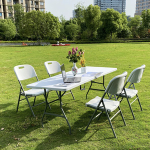 <span class=keywords><strong>Table</strong></span> pliante de <span class=keywords><strong>camping</strong></span> extérieure personnalisée, légère, en résine et fer, <span class=keywords><strong>avec</strong></span> hauteur réglable, meubles de jardin - Product Image 1