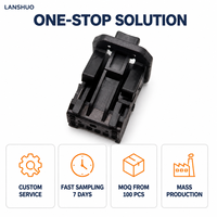 Connecteur automobile domestique Lanshuo 2177587-1, 8 broches, 12V, femelle, boîtier PBT, terminaison à sertir, prise Ethernet, suspension libre, 3A