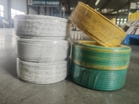 Câble électrique en cuivre à conducteur solide NYM - Isolation et gaine en PVC pour utilisation souterraine - Câble électrique classé IP20