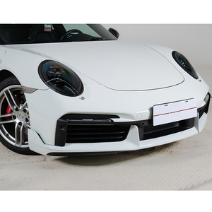 Kit de pare-chocs avant pour <span class=keywords><strong>Porsche</strong></span> 911 991 (2012-2019) style 992 GT3, matériau PP avec grilles et supports, ensemble complet - Product Image 3