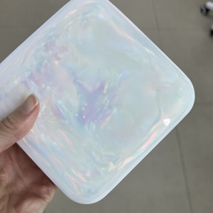 1 pièce de pierre d'opale blanche Aurora non taillée de 630g pour la découpe de pierres précieuses - Product Image 2