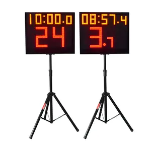 Outdoor Scoreboard Portable Led Electronic 24 Seconds Shot Basketball Counter
