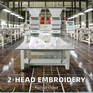 600x500mm Large Working Area 2-Head Computerized <b>Sewing</b> & Embroidery <b>Machines</b> for <b>Home</b> Use <b>New</b> Condition - Product Image 4