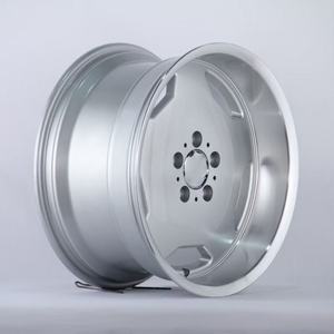 ขอบล้อแม็กขอบ17นิ้ว5X112อัลลอยด์สีเงินคลาสสิกแบบย้อนยุค W221ใหม่ AMG ขนาด17 * 8J 17 * 9J ล้อรถยนต์นั่งส่วนบุคคลพร้อมน็อต - Product Image 4