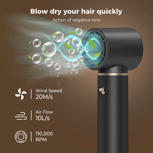 Five Plus 5 en 1 Styler Sèche-cheveux professionnel, <span class=keywords><strong>Lisseur</strong></span>, Fer à boucler, Outils de coiffage multiples, Brosse à air chaud - Product Image 3