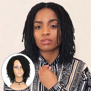 Perruque Dreadlock Afro Crochet Twist Tresse Courte Sale Hommes et Femmes - Product Image 1
