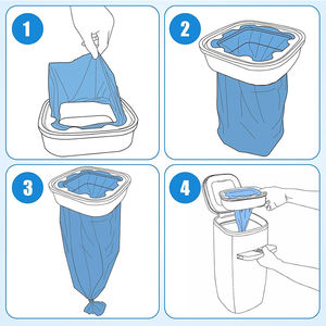 Suministros de Limpieza para el Hogar al por Mayor, Bolsas de Repuesto para Contenedores de Pañales, Categoría de Productos de Higiene - Product Image 2