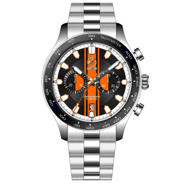 Polished Analog Quartz Watch Delivers Stable Timekeeping Performance Paired with Fine Crafted case and Soft Adjustable Strap