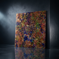Feuilles de plastique celluloid colorées imitation nacre, feuilles de cellulose imitant une vraie coquille, laminées avec une feuille décorative en acrylique PMMA