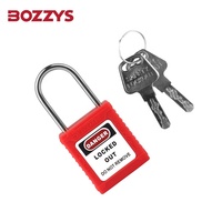 Fabricant OEM, cadenas de sécurité étanche personnalisé, acier inoxydable 4 mm, verrouillage de sécurité, prévention des accidents, BD-UG71, clé ABS, porte