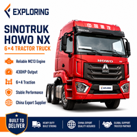 Camion tracteur SINOTRUK HOWO NX 6x4 430HP, poids lourd, pour le transport de marchandises sur de longues distances
