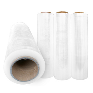 Stretch Film Pe <b>Plastic</b> Film 45cm X 230m Elastic Industrial <b>Packaging</b> Protection Transparent Blow Molding Origin Guangzhou - Product Image 1