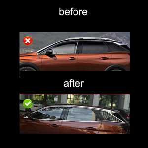 Lsrtw2017 Finiture Cromate in Acciaio Inox per Montanti Finestrini Auto, Accessori Interni per <span class=keywords><strong>Peugeot</strong></span> 4008 2016-<span class=keywords><strong>2020</strong></span> - Product Image 4