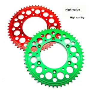 Aplicable para Huayang Zhenglin Bosuier M5 Beihai Jidaozhe <span class=keywords><strong>Cuma</strong></span>, Cadena de Motocicleta Todoterreno, Colorida, 52 Dientes, Hecho en China - Product Image 1